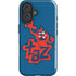 Looney Tunes Tasmanian Devil Blue iPhone 16 Impact Case